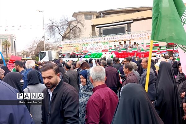 راهپیمایی 22 بهمن 1402 در شیراز