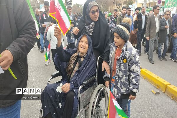 راهپیمایی 22 بهمن 1402 در شیراز