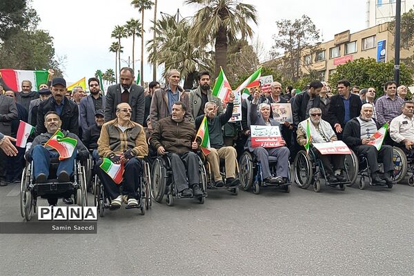 راهپیمایی 22 بهمن 1402 در شیراز