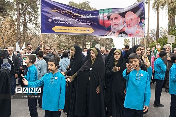 راهپیمایی 22 بهمن 1402 در شیراز