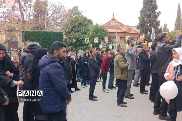 راهپیمایی 22 بهمن 1402 در شیراز