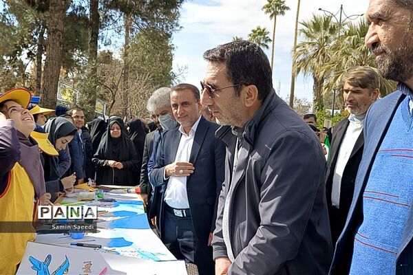 راهپیمایی 22 بهمن 1402 در شیراز
