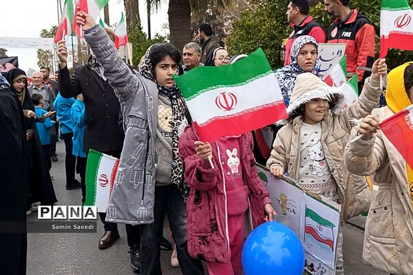 راهپیمایی 22 بهمن 1402 در شیراز