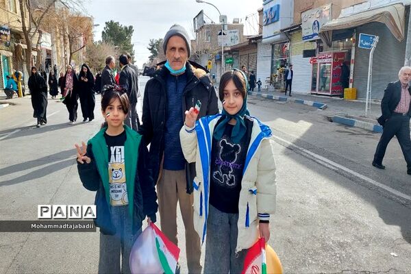 مراسم راهپیمایی یوم الله 22 بهمن در شهرستان سبزوار