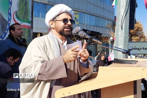 حضور پرشور مردم خرمدره در راهپیمایی ۲۲بهمن