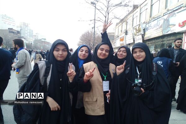 راهپیمایی ۲۲ بهمن در مشهد