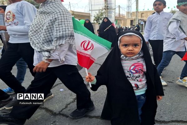 راهپیمایی ۲۲ بهمن در ایرانشهر