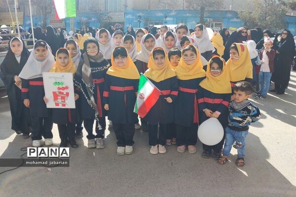 راهپیمایی 22 بهمن در شهرستان کلات