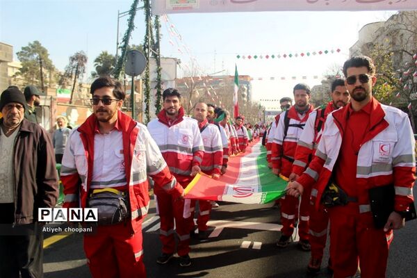 برپایی غرفه سازمان دانش‌آموزی شهر تهران