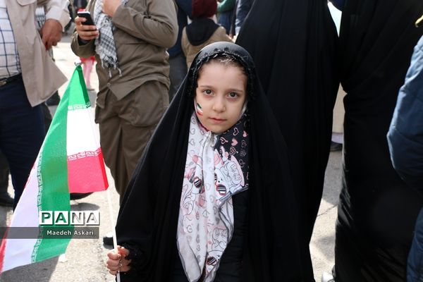 راهپیمایی یوم الله 22 بهمن در قم-1