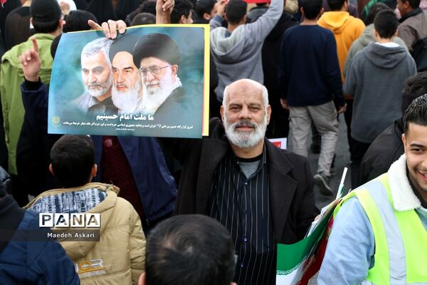 راهپیمایی یوم الله 22 بهمن در قم-1