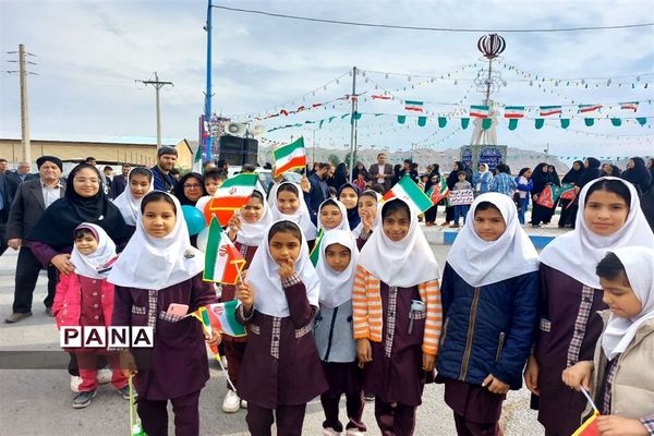 راهپیمایی ۲۲ بهمن در امیدیه