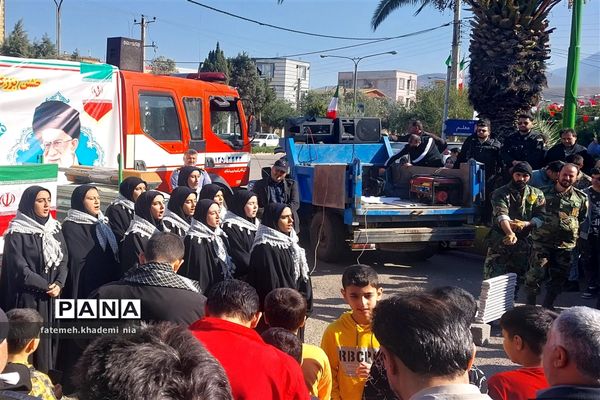 راهپیمایی 22 بهمن  در رودبار