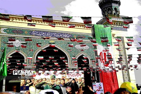 راهپیمایی یوم الله  22 بهمن در قم- 2