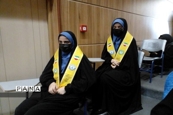 گرامیداشت چهلمین روز شهدای حادثه تروریستی کرمان در شهرستان قدس
