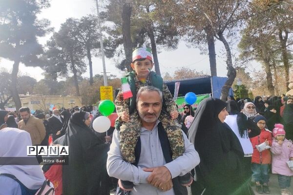 راهپیمایی 22 بهمن در نیشابور