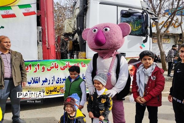 راهپیمایی 22 بهمن در نیشابور