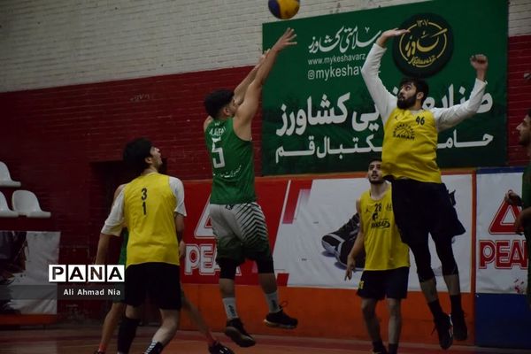 قهرمانی تیم چاپ و نشر نورانی در مسابقات بسکتبال سه نفره جام فجر قم