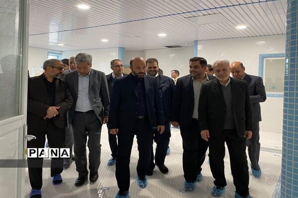 آئین افتتاح استخر مالک اشتر ناحیه یک مشهد