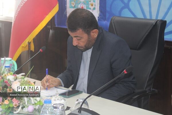 جلسه ستاد بزرگداشت هفته تربیت آموزش و پرورش استان بوشهر