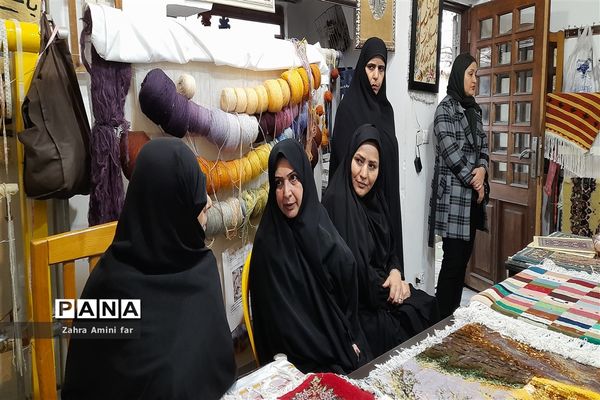 ما پشتیبان مشاغل بانوان شهرستان نور هستیم