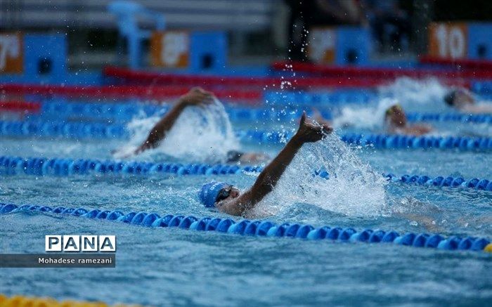 رقابت شناگر جوان ایرانی در رقابت‌های قهرمانی جهان