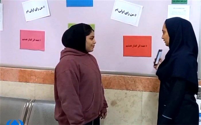 شرکت در انتخابات تلاشی موثر برای جامعه‌ای بهتر است/فیلم