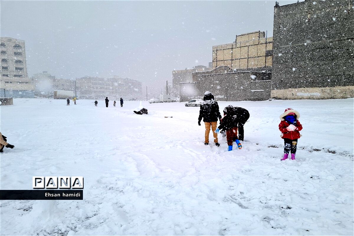 بارش برف و باران و کاهش دما در بیشتر استان‌ها