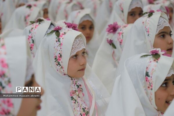 آیین جشن تکلیف دختران پایه سوم ابرکوه