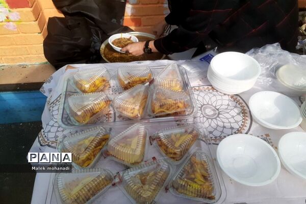 جشن اعیاد شعبانیه در دبستان احمدمعینی منطقه ۱۳