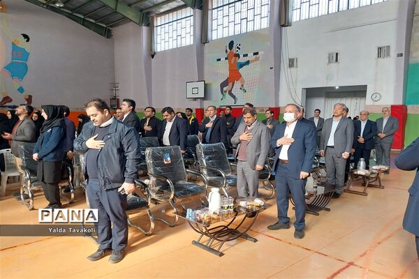 آیین افتتاح استخر مالک اشتر آموزش و پرورش ناحیه یک مشهد
