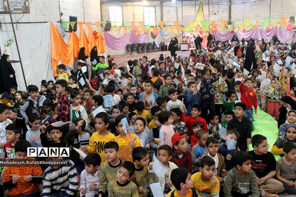 برگزاری جشن کودک و انتظار در مجتمع مهدیه مهرآباد مشهد