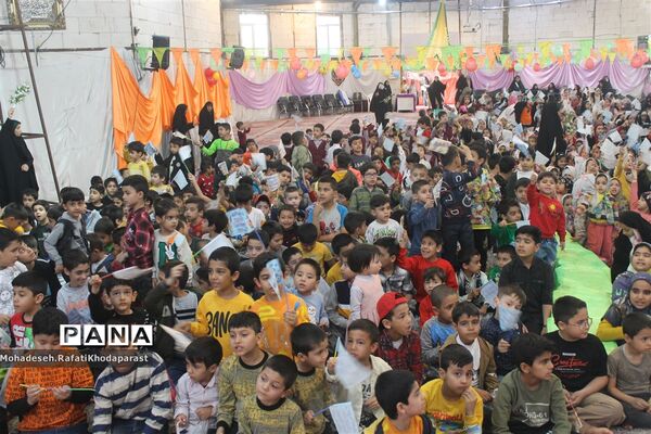 برگزاری جشن کودک و انتظار در مجتمع مهدیه مهرآباد مشهد
