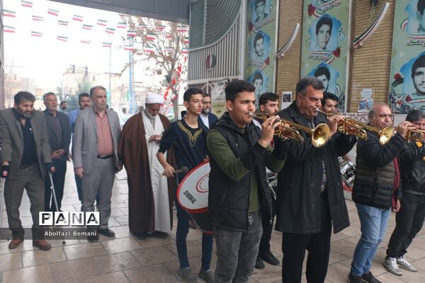 بزرگداشت چهلمین روز شهدای دانش‌آموز حادثه تروریستی کرمان در قم