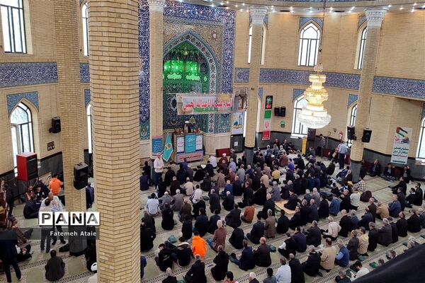 اقامه نماز‌جمعه شهرستان ملارد در مسجد خاتم‌الانبیا