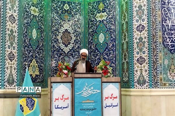 اقامه نماز‌جمعه شهرستان ملارد در مسجد خاتم‌الانبیا