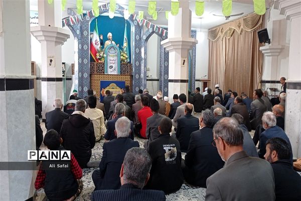 برگزاری نماز جمعه در شهرستان خلیل‌آباد