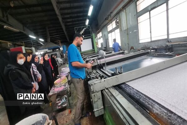 اردوی آموزشی زیارتی تفریحی راهیان پیشرفت هنرستان کوشش در مشهد