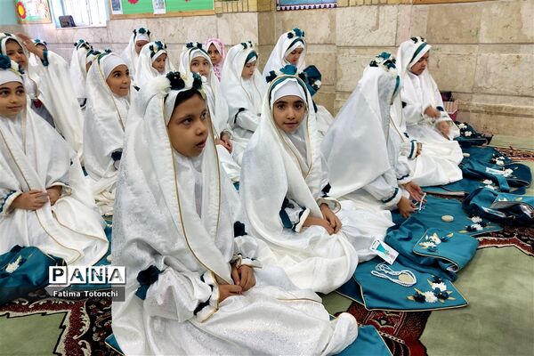 جشن تکلیف فرشتگان دبستان بعثت ناحیه ۳