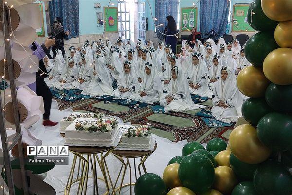 جشن تکلیف فرشتگان دبستان بعثت ناحیه ۳