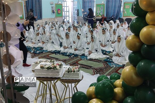 جشن تکلیف فرشتگان دبستان بعثت ناحیه ۳