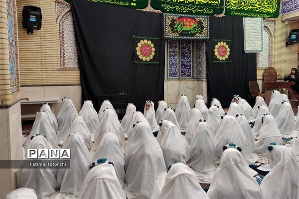 جشن تکلیف فرشتگان دبستان بعثت ناحیه ۳