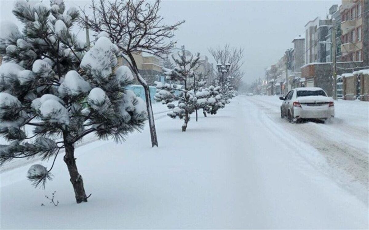 بارش برف و باران در نقاط مختلف کشور