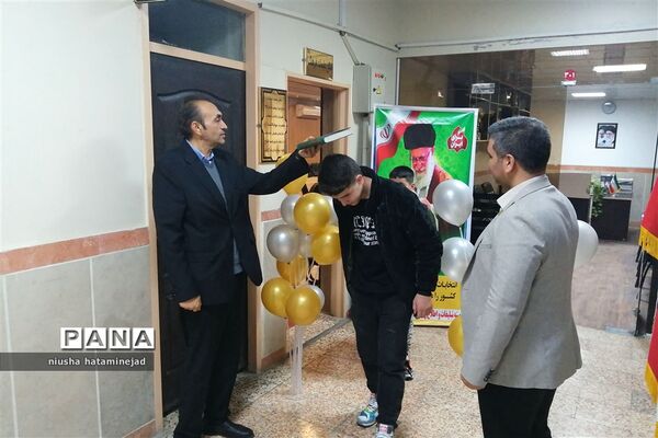 اعزام دانش‌آموزان زیارت اولی بهارستان دو به مشهد مقدس