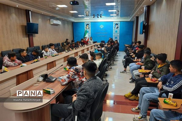 اعزام دانش‌آموزان زیارت اولی بهارستان دو به مشهد مقدس