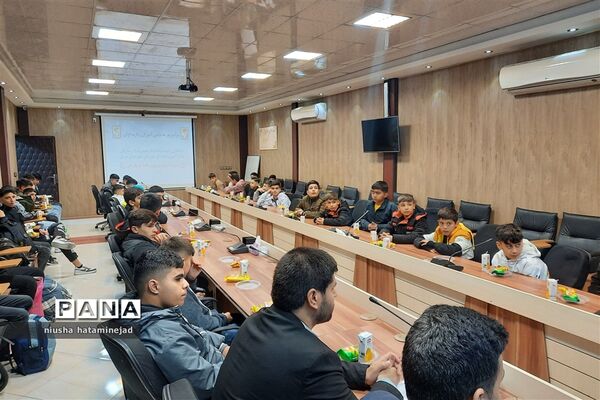 اعزام دانش‌آموزان زیارت اولی بهارستان دو به مشهد مقدس
