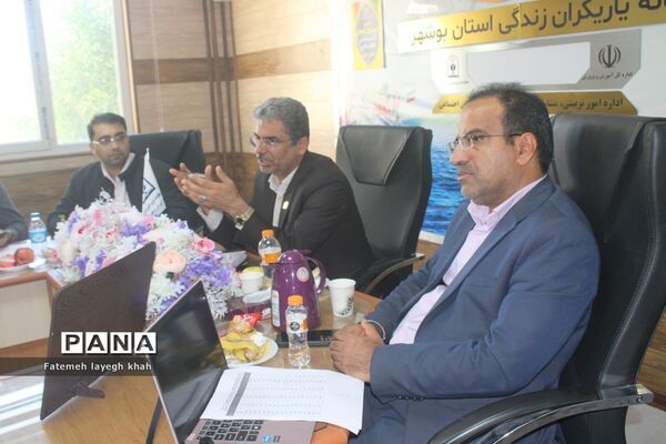 نشست آسیب شناسایی فعالیت‌های پرورشی (میز خدمت) آموزش و پرورش استان بوشهر
