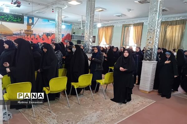 جلسه توجیهی اعتکاف دانش‌آموزی دختران ناحیه شش مشهد مقدس