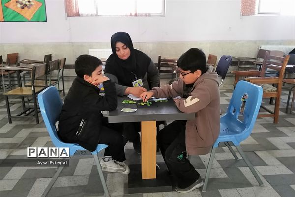 المپیاد بازی‌های فکری رویش دانش‌آموزان پسر دبستانی ناحیه 3 شیراز