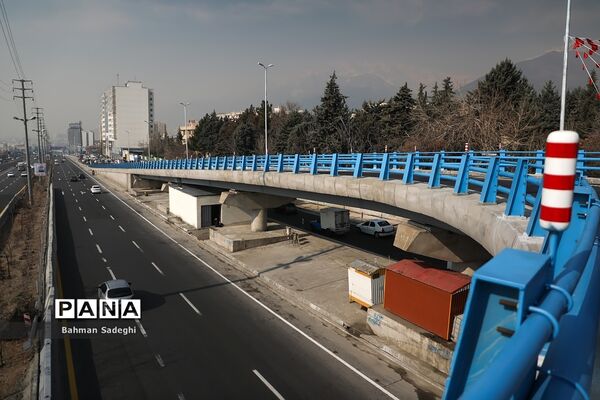 آیین بهره برداری از اولین پل مجهز به سیستم مکانیزه برف زدایی